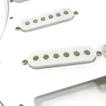 Rasvone SPG103 ปิ๊กการ์ดกีตาร์ไฟฟ้า ทรง Strat ปิ๊กอัพ SSS เดินสายวงจรพร้อมติดตั้ง  Strat Pickguard with Wiring / Pickup Pattern  3x Single Coil