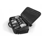 On Stage® GPB3000 Pedalboard Effect Effect Effect for 10 Cubes Strong, Durable, Lightweight + Free with Bags