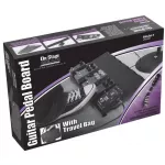 On Stage® GPB3000 Pedalboard Effect Effect Effect for 10 Cubes Strong, Durable, Lightweight + Free with Bags