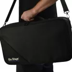 On Stage® GPB3000 Pedalboard Effect Effect Effect for 10 Cubes Strong, Durable, Lightweight + Free with Bags