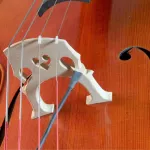 KNA, Cherllo pickup, good attached to the Bridge, model VC-1 +, free Jack ** Made in Bulgaria ** Portable PICKUP for Cello