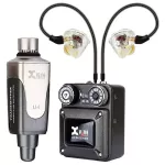 XVive U4T9 Wireless In-Ear Monitor System Bundle U4 Wireless Wireless Model with In Ear Ear Headphones, T9 + Free Charger & Cables & Case **