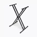 On Stage® KS7191 DOUBLE -X Keyboard Stand, a keyboard, x, a double -height legs, 27-39 inches, can support up to 40 kg, can be folded.