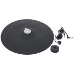 Yamaha® PCY155 //Y แป้นกลองไฟฟ้า Cymbal Pad ขนาด 15 นิ้ว แบบ 3 Zone เหมาะสำหรับกลองไฟฟ้าซีรีย์ DTX + แถมฟรีสายเคเบิล &