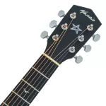 Mantic GT-1G, 41 inch guitar, Grand Auditorium shape, Angle Mandrus/Cherry Wood + Free Bag & Kapo