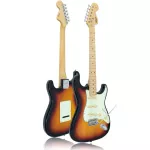 Maya MST-50 Electric Guitar Strat 22 Frets Bend/Maple SSS SSS Vintage style ** Japan Since 1970 **