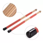 RASVONE JDS2B Jazz Drum Sticks Jazz Drum, brush head + BRUSH + ROD Drumsticks + Free Drum Wood Bag ** 1