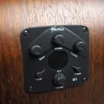 Mantic OM-370CE 40 inch electric guitar, concave neck, ENGELMANN SPRUCE/OVANGKOL wood with a built-in tuner + free