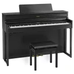 ROLAND® HP-704 Piano Fah 88 Key, PH-50, 291, 392 songs per Bluetooth/USB/headphones + free pair