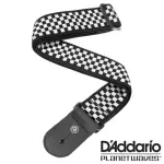 D'Addario® Planet Waves Woven Strap สายสะพายกีตาร์ ลายกราฟิค กว้าง 2 นิ้ว วัสดไนลอน ปรับยาวได้ 89-150 ซม. ** Made in Ca