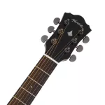 Mantic AG-370, airy guitar 41 inches, Dreadnough shape, Sprueus/Mahokani coated + free bag & kapok