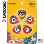 D'Addario® 1CWH4-10B7 Guitar Pick ปิ๊กกีตาร์ ลายคิลปิน The Beatles Yellow Submarine 50TH Anniversary ทรงมาตรฐาน ความหนา