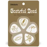 D'Addario® 1CWH4-10GD2 GUITAR PICK GRATEYDAD GRATEYDAD GROTELD Drops, Medium 0.70 mm thickness, 1 pack with 10