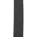 D'Addario® PWSUKE300 Polypropylene Ukulele Strap, 1.5 inch black ukulele strap, 37 inches long, can be used as a cable.