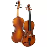 Prima® P-90 Violin 4/4 Genuine Top Salid Steper Rear wood and side of the mell + free hard case with sash & violin colors