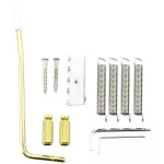 Wilkinson® WOV06, 2 Poles Electric Guitar Leaves, Distance 6 to 1 56 mm. Rocking car. Diecast Zinc + free ** Installation equipment **