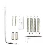 Wilkinson® Wov06, 2 -pillar electric guitar lever, wire 6 to 1 56 mm. Rocking car. Diecast Zinc + free