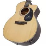 SAGA® SF700GCE 41 inch electric guitar GA style Top Sol, Angel Man Sprus, Pickup Fishman + Free Buffong Bag & Chu