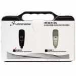 Studiomaster CM50 condenser Mic Mike Mike Mike for the recording room + Free Mike & Pocket + & Case Buff