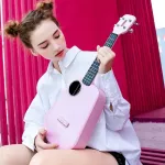 Xiaomi Populele® 2 Smart Ukulele อูคูเลเล่ อัจฉริยะ ไซส์คอนเสิร์ต Concert 23 นิ้ว ต่อบลูทูธได้ เล่นผ่านแอพ Populele ได้ + ฟรี ถ่าน AAA & คู่มือ *ประ