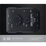 Zoom U22 Handy USB Audio Interface Audio International, 2-In/2-OOT + free USB & Ableton Live Lite ** 1 year Insurance **