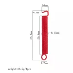 RASVONE SPRE403 Floyd Rose Spring Tremolo Tension Spring, Spring Guitar, Guitar For 4 cruis Rose