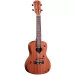 Caesar U243 Concert Ukulele Ukulele Size 24 inch SAPELE SAPELE Cute Striped Steam + Free Ukulele Bag