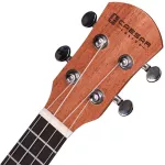 Caesar U243 Concert Ukulele Ukulele Size 24 inch SAPELE SAPELE Cute Striped Steam + Free Ukulele Bag