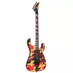 Jackson® X Series Soloist SLX DX CAMO 24 Freck, Jumbo, Jackson® HH Pop Car, Floyd Rose