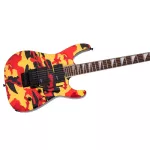 Jackson® X Series Soloist SLX DX CAMO 24 Freck, Jumbo, Jackson® HH Pop Car, Floyd Rose