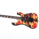 Jackson® X Series Soloist SLX DX CAMO 24 Freck, Jumbo, Jackson® HH Pop Car, Floyd Rose