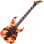 Jackson® X Series Soloist SLX DX CAMO 24 Freck, Jumbo, Jackson® HH Pop Car, Floyd Rose
