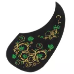 Rasvone ADP10 Piccard Guitar for Size 40 "/ 41" Water droplets with glue stripes on the back and attached - Acoustic Guitar Standard Pickguard.