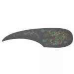 Rasvone ADP10 Piccard Guitar for Size 40 "/ 41" Water droplets with glue stripes on the back and attached - Acoustic Guitar Standard Pickguard.