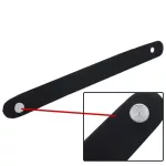 Rasvone ที่รัดคอกีตาร์ เชือกผูกคอกีตาร์ พร้อมหมุดสายสะพาย สำหรับติดสายสะพายกีตาร์ แบบหนังเทียม รุ่น STN01 / Neck Strap Button