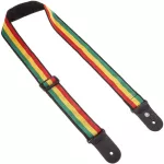 D'Addario® Planet Waves Woven Strap สายสะพายกีตาร์ ลายกราฟิค กว้าง 2 นิ้ว วัสดไนลอน ปรับยาวได้ 89-150 ซม. ** Made in Canada **