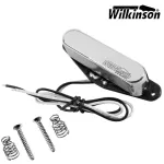 Wilkinson® ปิ๊กอัพกีตาร์ไฟฟ้า Tele แบบ Vintage Voice ตำแหน่งคอ รุ่น WOVT-N Tele Pickup / Neck Position + แถมฟรีน็อต & สปริง