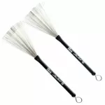 VIC FIRTH® SGWB Wooden Drum Wooden Wooden Wooden Wooden Jazz Gadd Wire Brushes ** Made in USA **