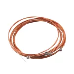 Alice® A618 4 L guitar lines, bass, bass, rust -proof strap Wrapped with genuine copper material 4-string acoustic bass strings / light, 0.040