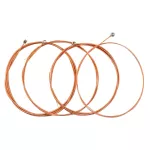 Alice® A618 4 L guitar lines, bass, bass, rust -proof strap Wrapped with genuine copper material 4-string acoustic bass strings / light, 0.040