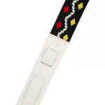 Fender® George Harrison Rocky Leather Strap สายสะพายกีตาร์ แบบหนังแท้ รุ่นศิลปิน จอร์จ แฮริสัน มือกีตาร์วง The Beatles  กว้าง 2" ปรับยาวได้ 34"-59"