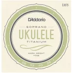 D'Amdario® EJ87S Ukulele Size Soprano Titanium 100% 0.028 - 0.040 ** Made in USA **