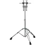Yamaha® WS860A ขาตั้งทอมคู่ ขาตั้งกลองทอม แบบสามขาก้านคู่ พร้อมขาเสียบกลองทอม ปรับสูงได้ 62 - 104 ซม. ** ประกันศูนย์ 1 ป