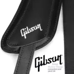 GIBSON® Modern Vintage Strap สายสะพายกีตาร์ไฟฟ้า / สายสะพายกีตาร์โปร่ง / สายสะพายกีตาร์เบส หนังแท้ หนานุ่ม บุโฟมหนา 1/2