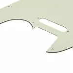 RASVONE TLP10, Piccard, Electric Guitar, Coil - Standard Telecaster Electric Guitar Pickguard with Single