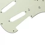 RASVONE STP3S Piccard Start Guitar Start Coil - Standard Stratocaster Electric Guitar Pickguard with Sin