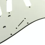 RASVONE STP3S Piccard Start Guitar Start Coil - Standard Stratocaster Electric Guitar Pickguard with Sin