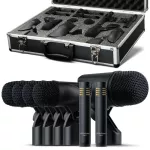 Presonus® DM-7 Drum Mic Mic Mike Drum Mike 7 pieces 1x Mike BD-1, 4x Mike Tom / Slaw ST-4 / 2x Overhead O Mike