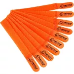 Ortega® OCBT-10, 18 cm long microphone strap, can be used with all types of microphone cables. The end of the cable has Ortega logo ** 1 set has 10 lines **