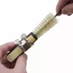 RASVONE SAC-S10, 10-piece saxophone cleaning kit, consisting of towels / brush / CORK / GREASER / Case collection tongue / place